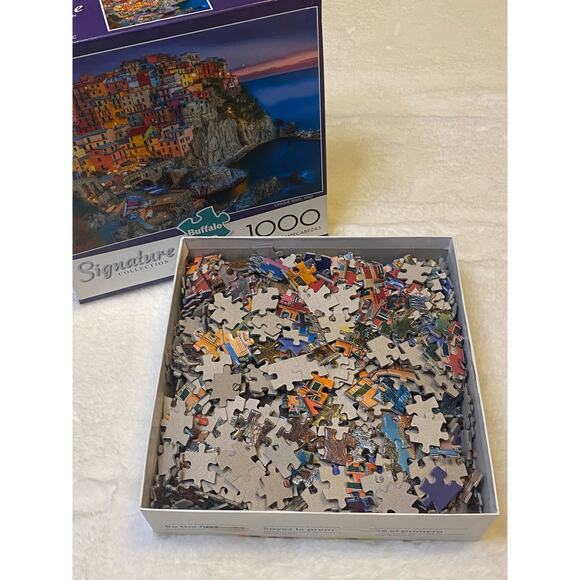 Buffalo Games Signature Collection Cinque Terre Jigsaw Puzzle - 1000 Pieces - Picture 7 of 7
